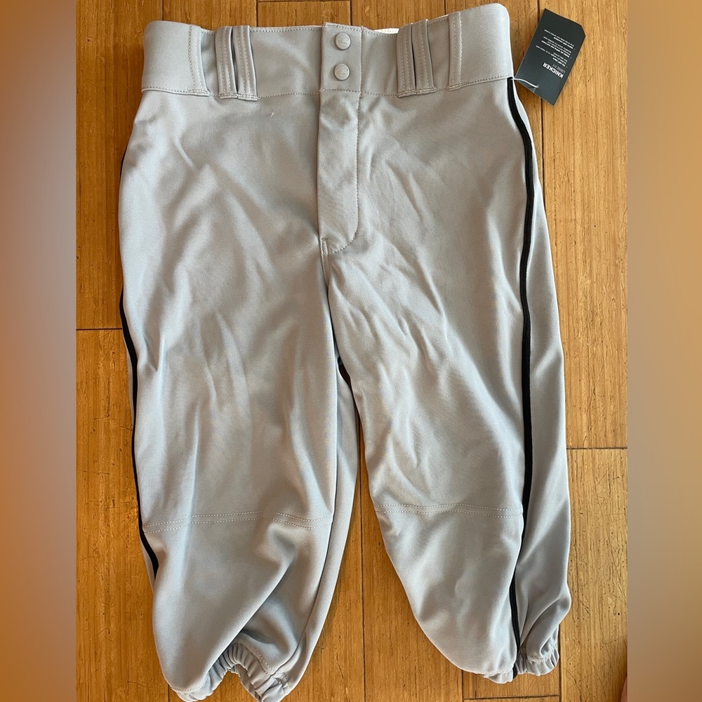 NWT CHAMPRO Boy's Triple Crown Baseball Pant Knickers with Braid